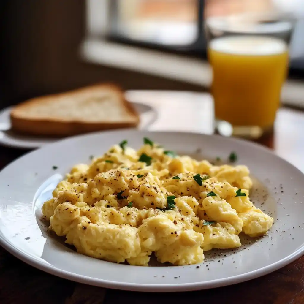 Microwave Scrambled Eggs