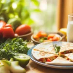 how many quesadillas should a preadolescent eat