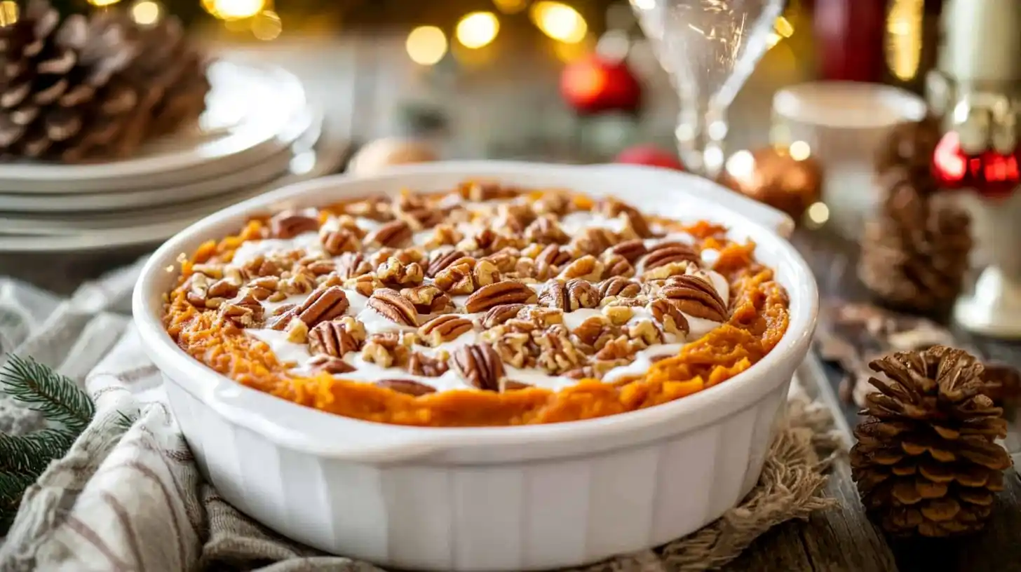 Sweet Potato Casserole with Eggs